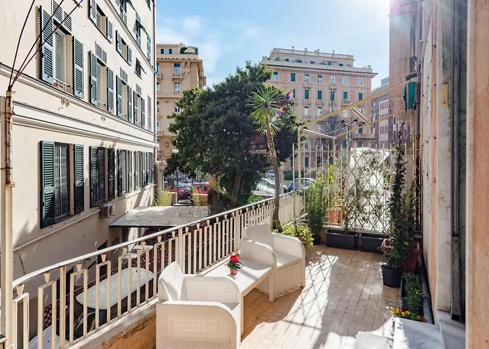 Joivy Cute Flat With Terrace דירה ג'נובה